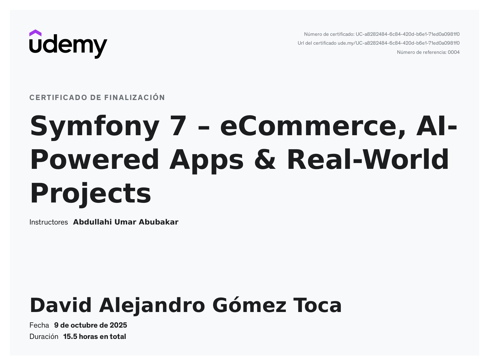Degree symfony_7